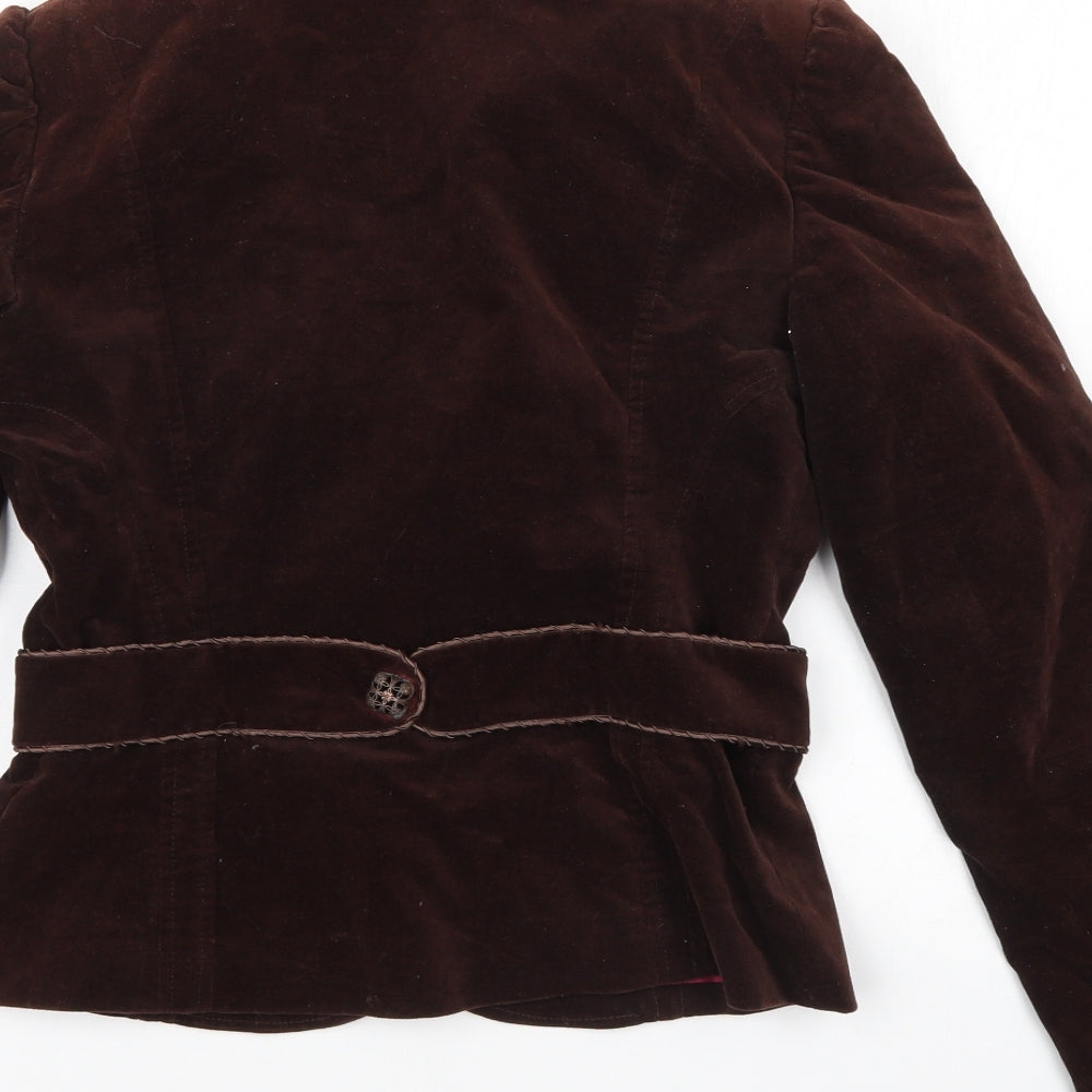 MK One Womens Brown Jacket Size 12