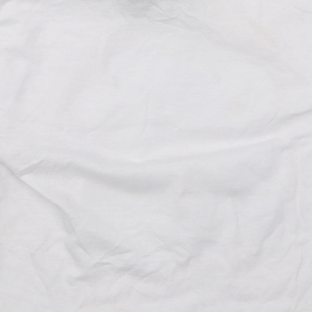 Preworn Boys White Basic T-Shirt Size 3-4 Years - Pudsey