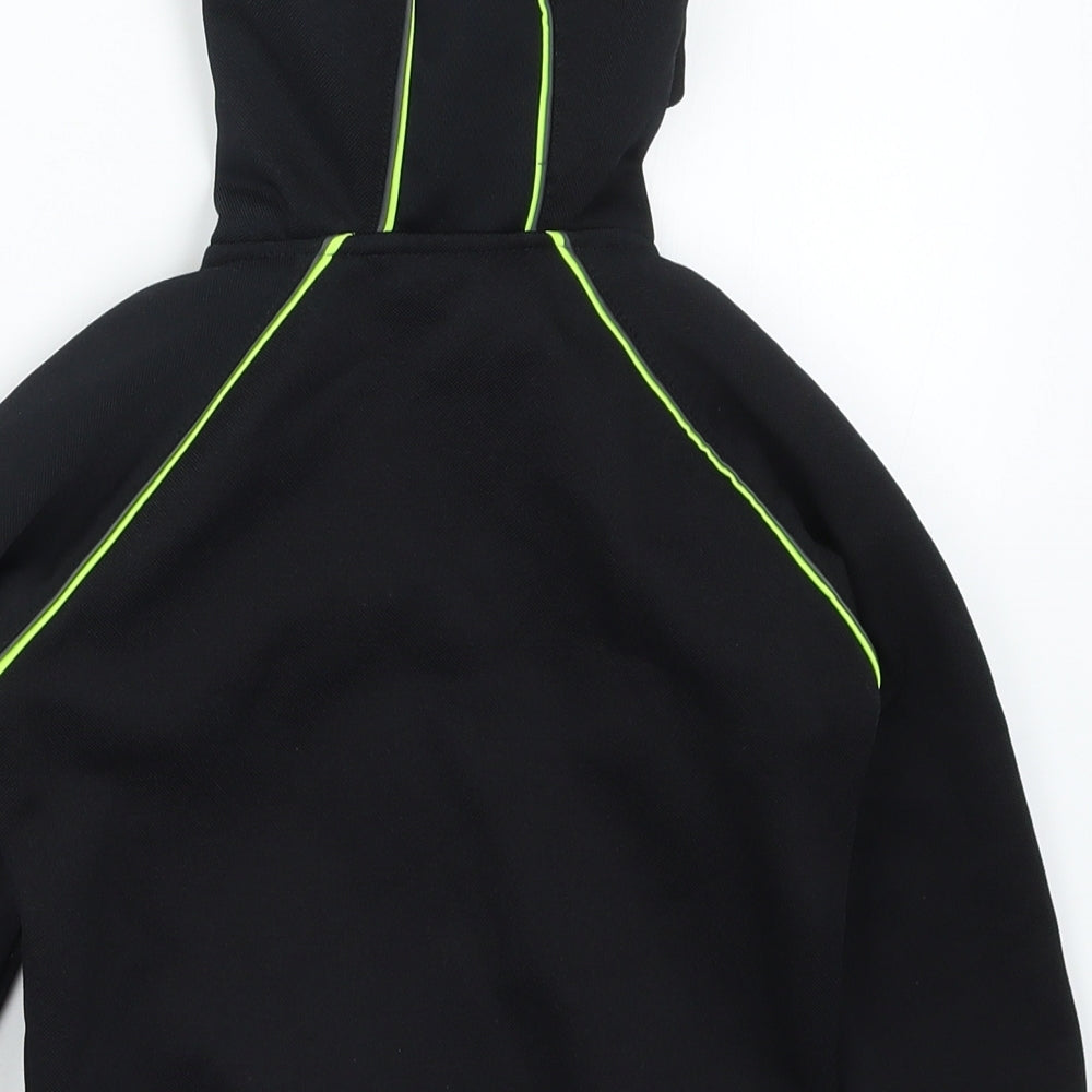 Protonic Boys Black Full Zip Hoodie Size 2-3 Years