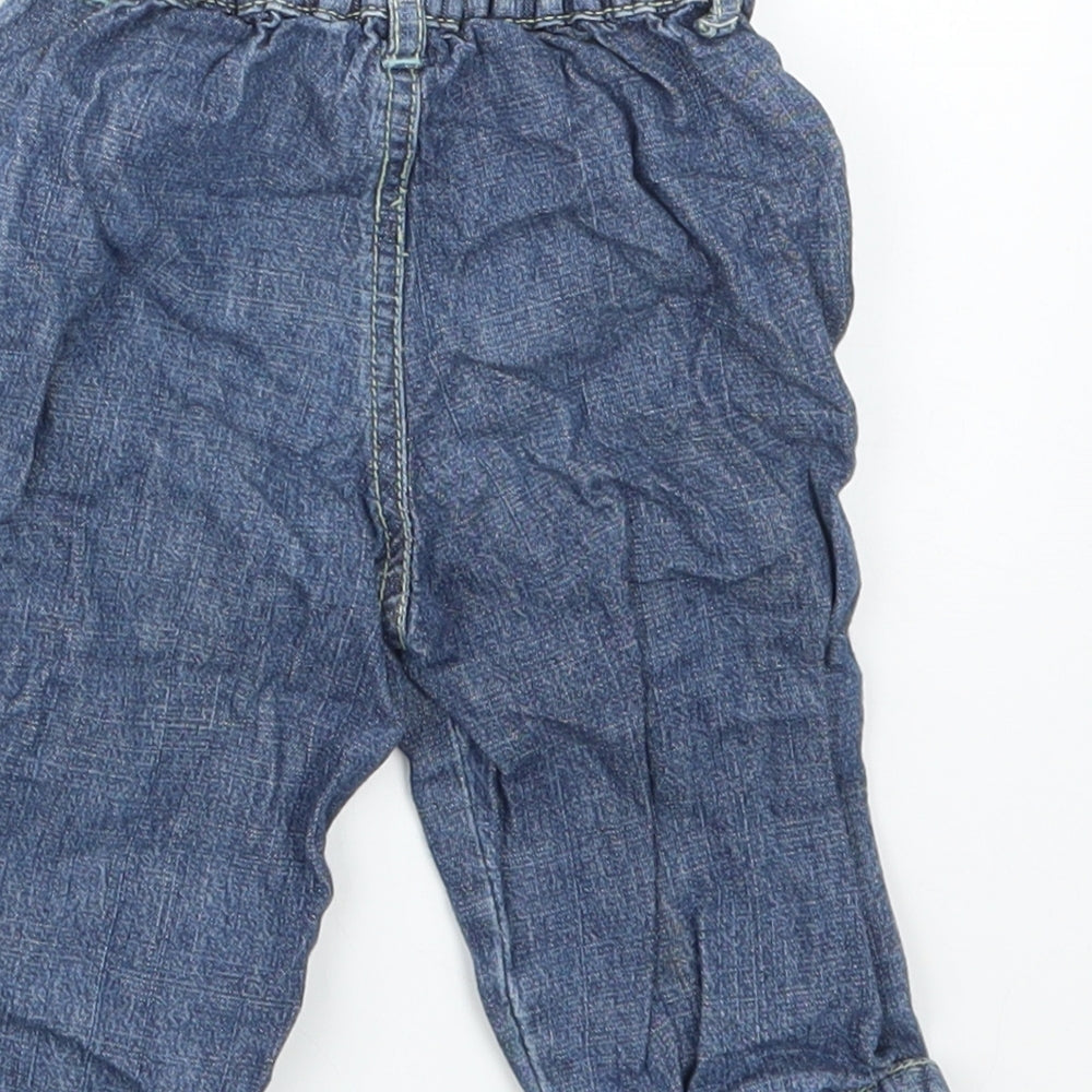 Baby Mac Boys Blue Denim Capri Jeans Size 6-9 Months
