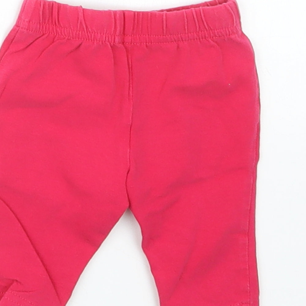 George Girls Pink Capri Trousers Size Newborn