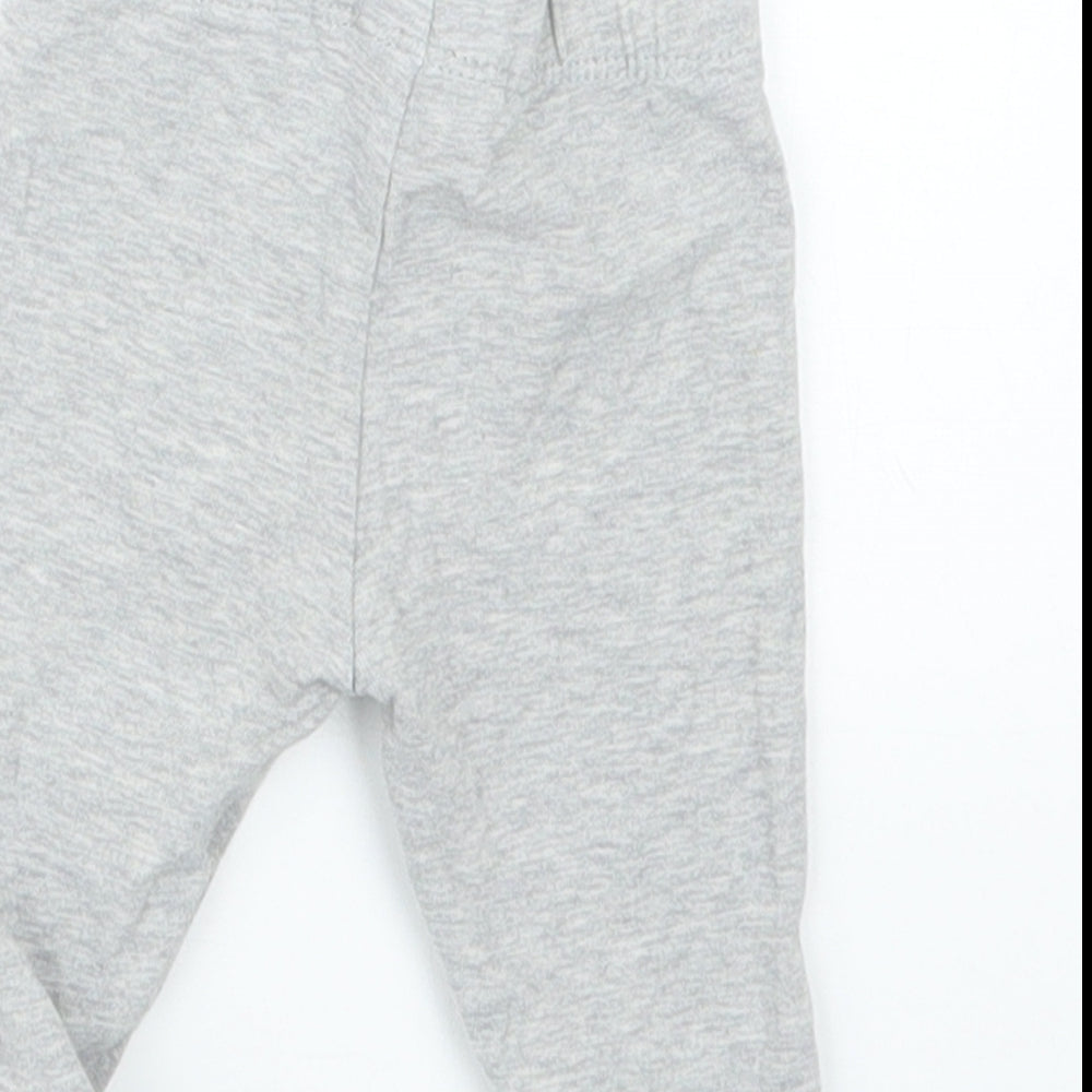 NEXT Girls Grey Capri Trousers Size 0-3 Months
