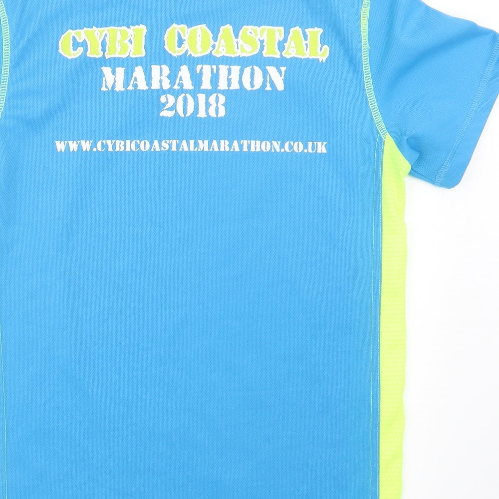 Titan Mens Blue Basic T-Shirt Size S