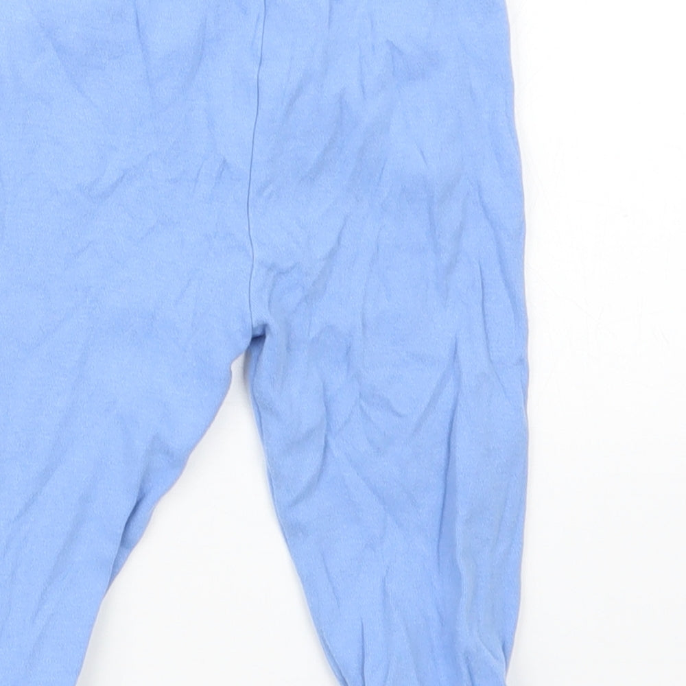 George Boys Blue Geometric Capri Pyjama Pants Size 9-12 Months