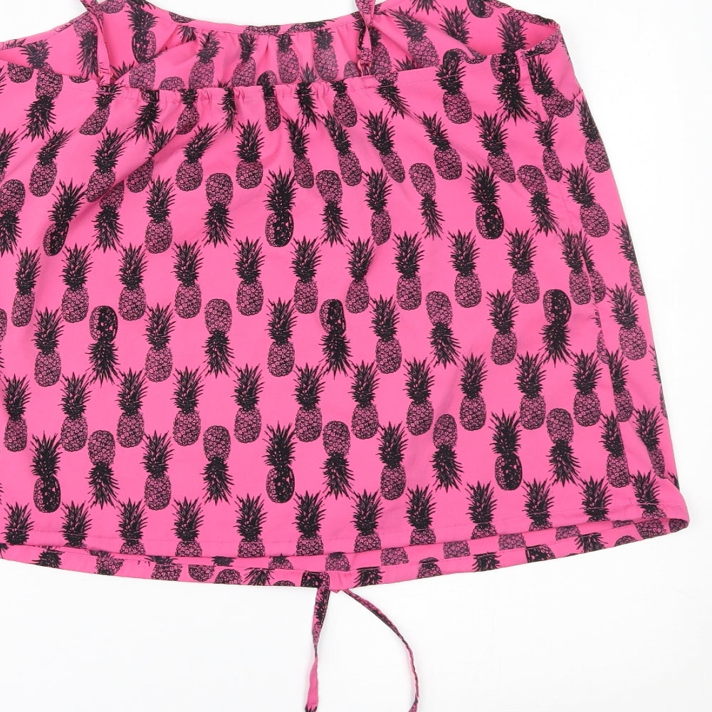 F&F Womens Pink Camisole Tank Size 16