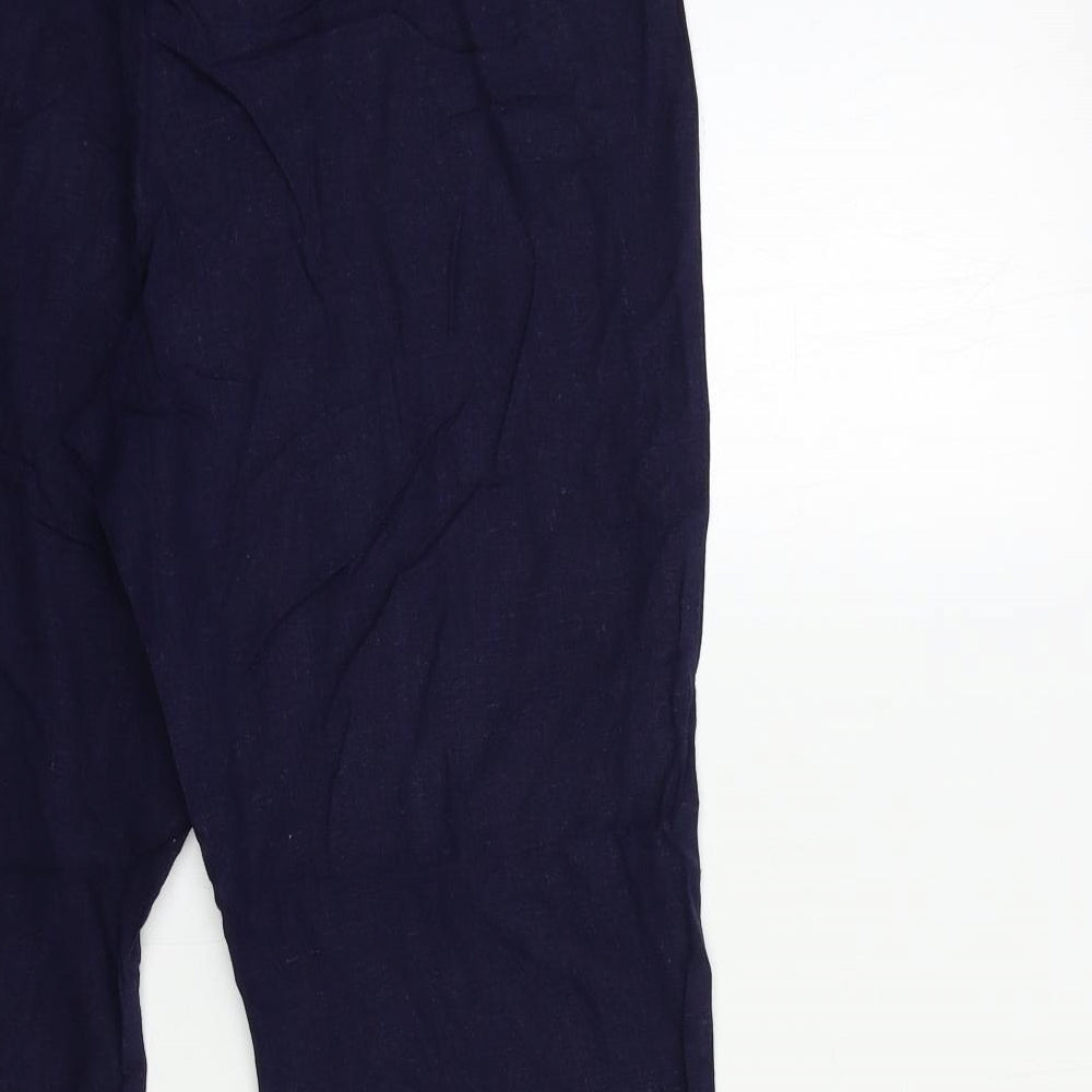 Classics Womens Blue Trousers Size 12 L26 in