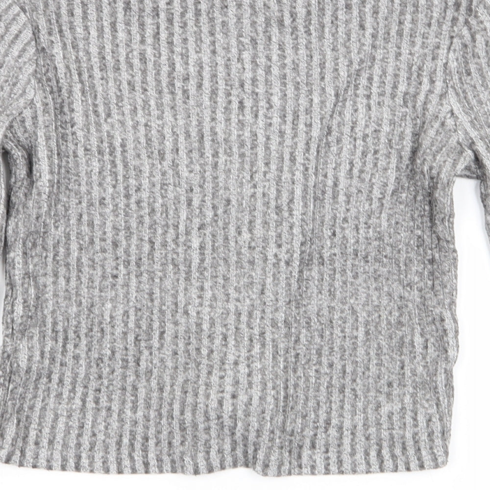 TU Girls Grey Basic T-Shirt Size 9 Years