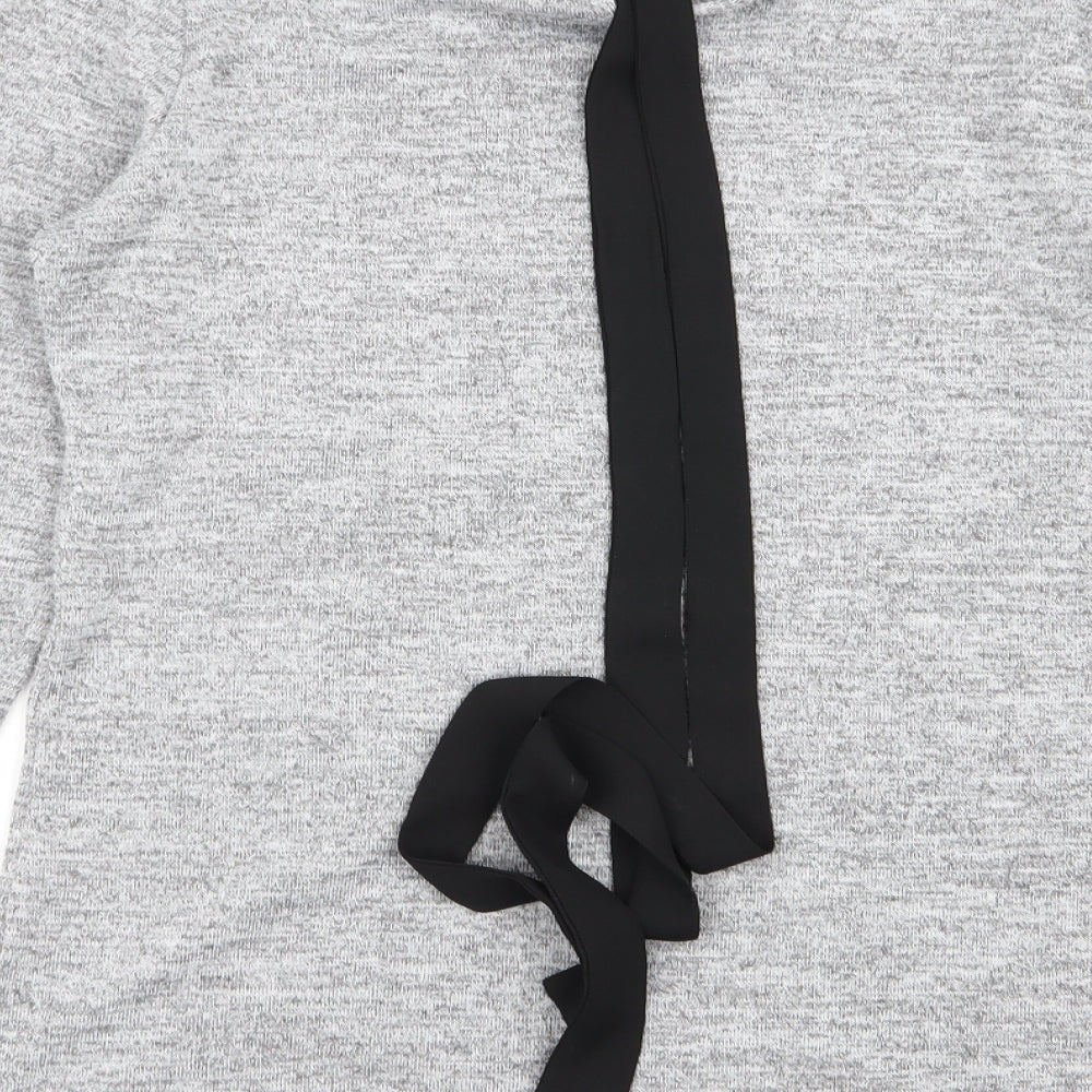 Dorothy Perkins Womens Grey Basic T-Shirt Size 8