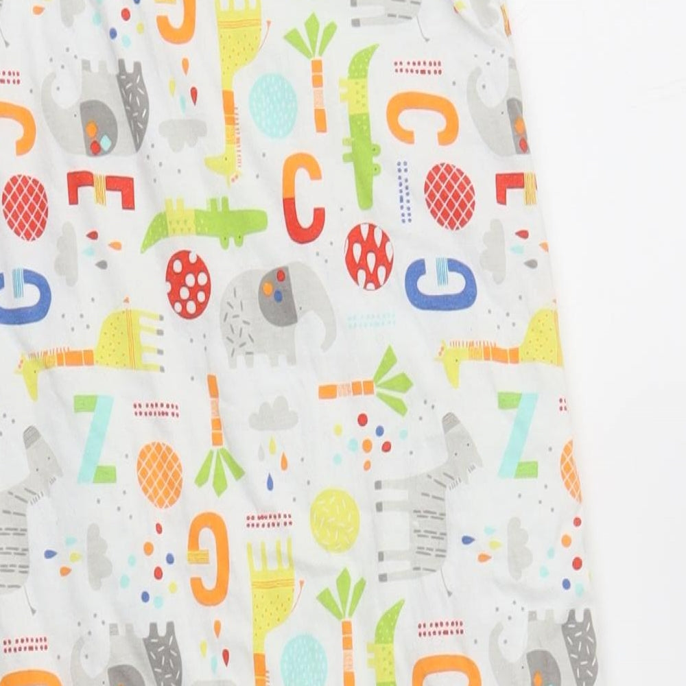 M Girls Multicoloured Animal Print Cami One Piece Size 6-9 Months