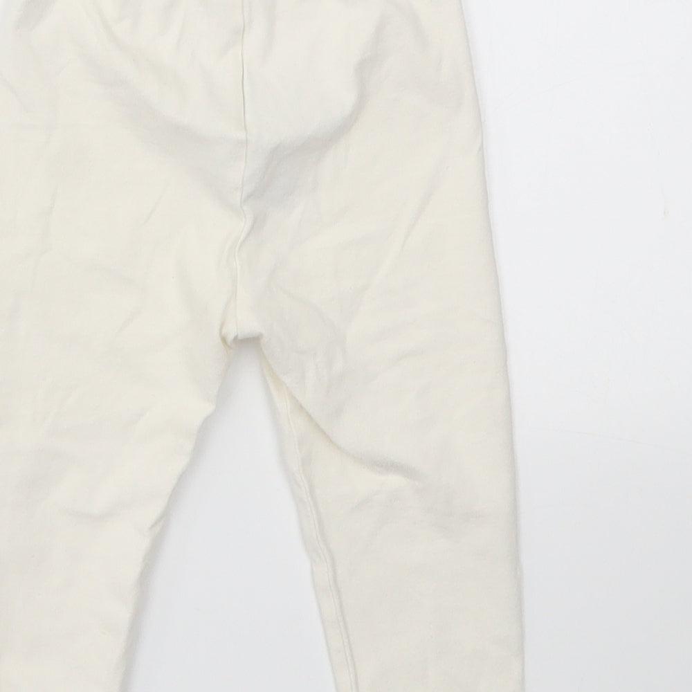 Gap Baby Ivory Capri Leggings Size 12-18 Months