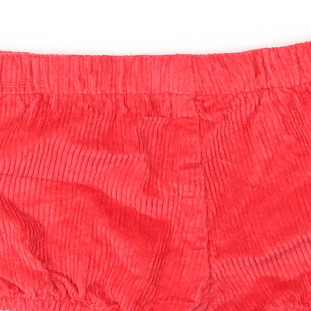 Marks & Spencer Girls Red Capri Trousers Size 18-24 Months