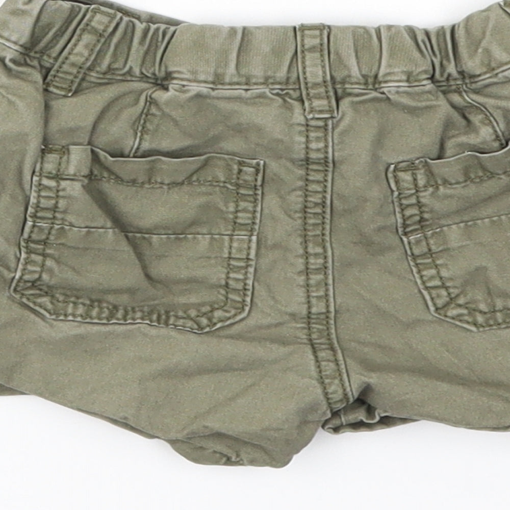 NEXT Girls Green Capri Trousers Size 9-12 Months
