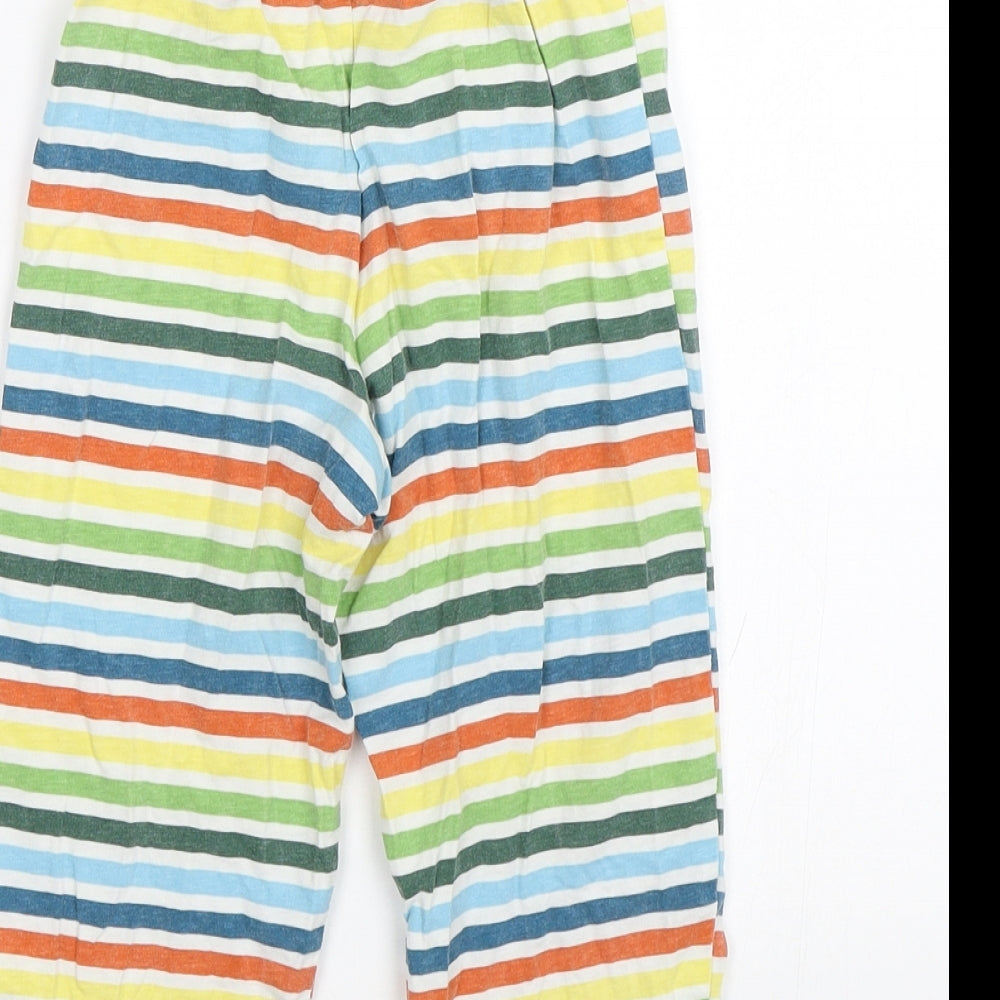 George Boys Multicoloured Striped Pyjama Pants Size 2-3 Years