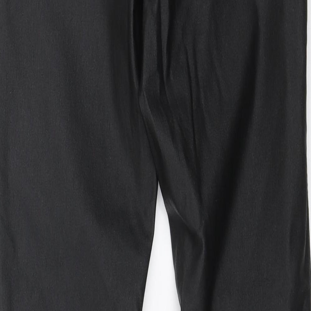 ECUPPER Womens Black Skinny Jeans Size L L27 in