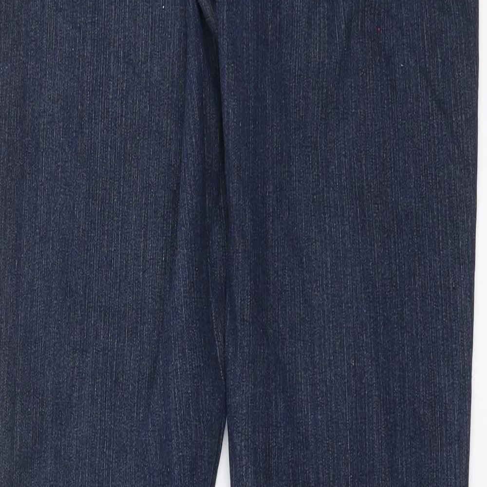 YESYES Womens Blue Denim Skinny Jeans Size 12 L31 in