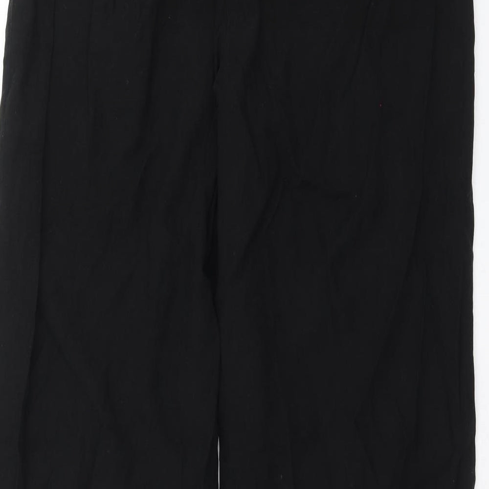 NEXT Womens Black Trousers Size 10 L27 in