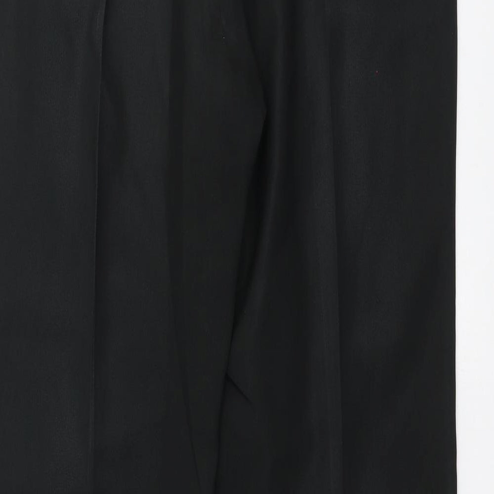 Inline Womens Black Trousers Size 12 L29 in