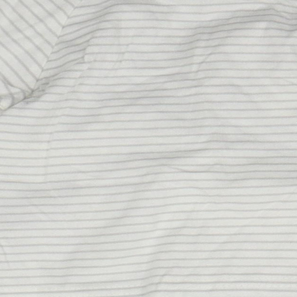 Rosie Pope Baby Beige Striped Basic T-Shirt Size 6-9 Months