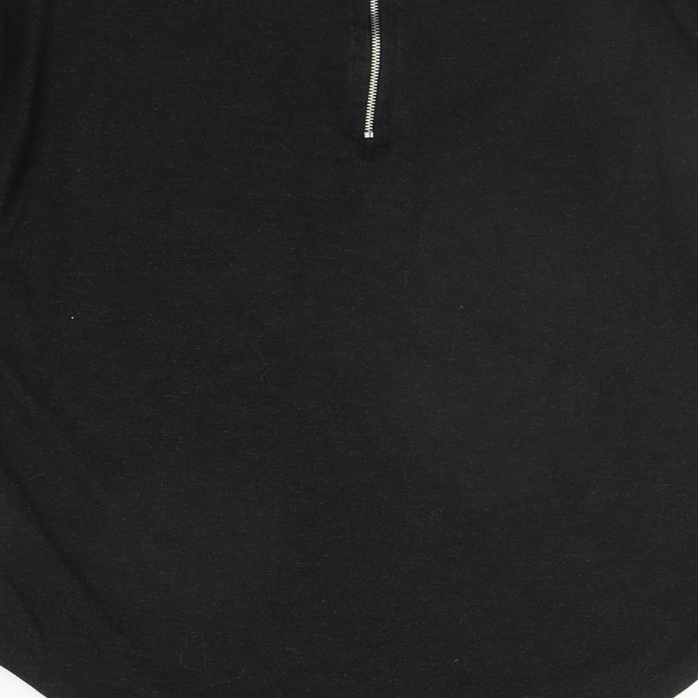 Select Womens Grey Basic Polo Size 8