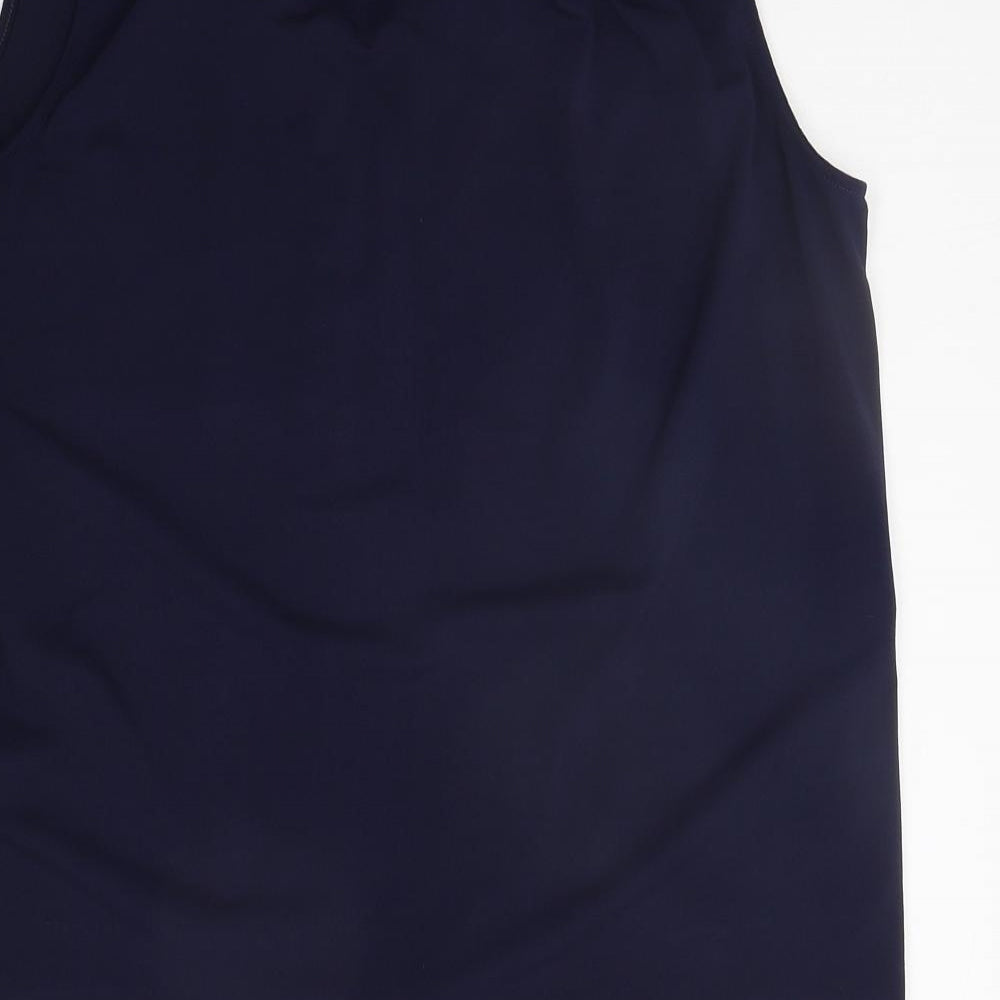 H&M Womens Blue Basic Blouse Size M