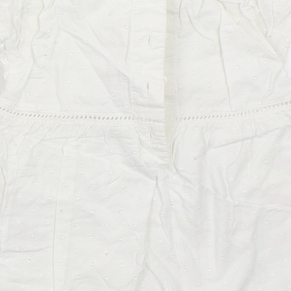 NEXT Girls White Fit & Flare Size 3-6 Months