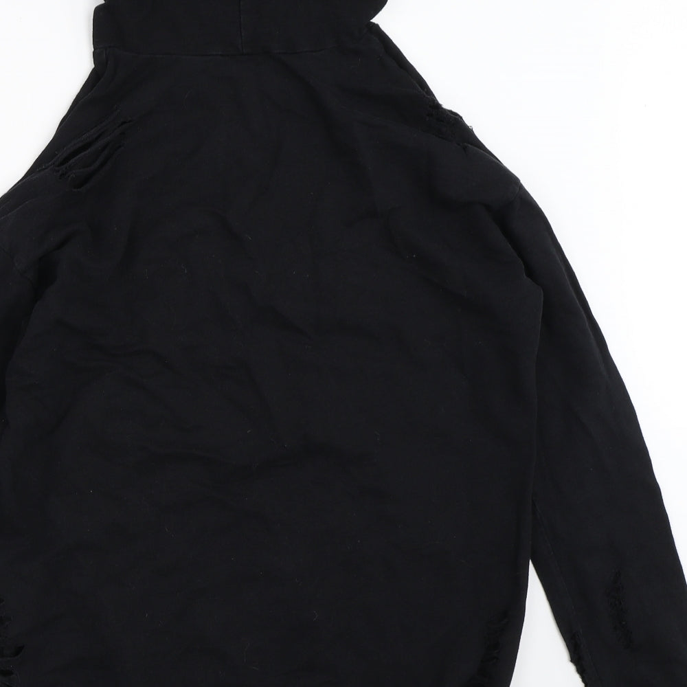 Select Womens Black Pullover Hoodie Size 10