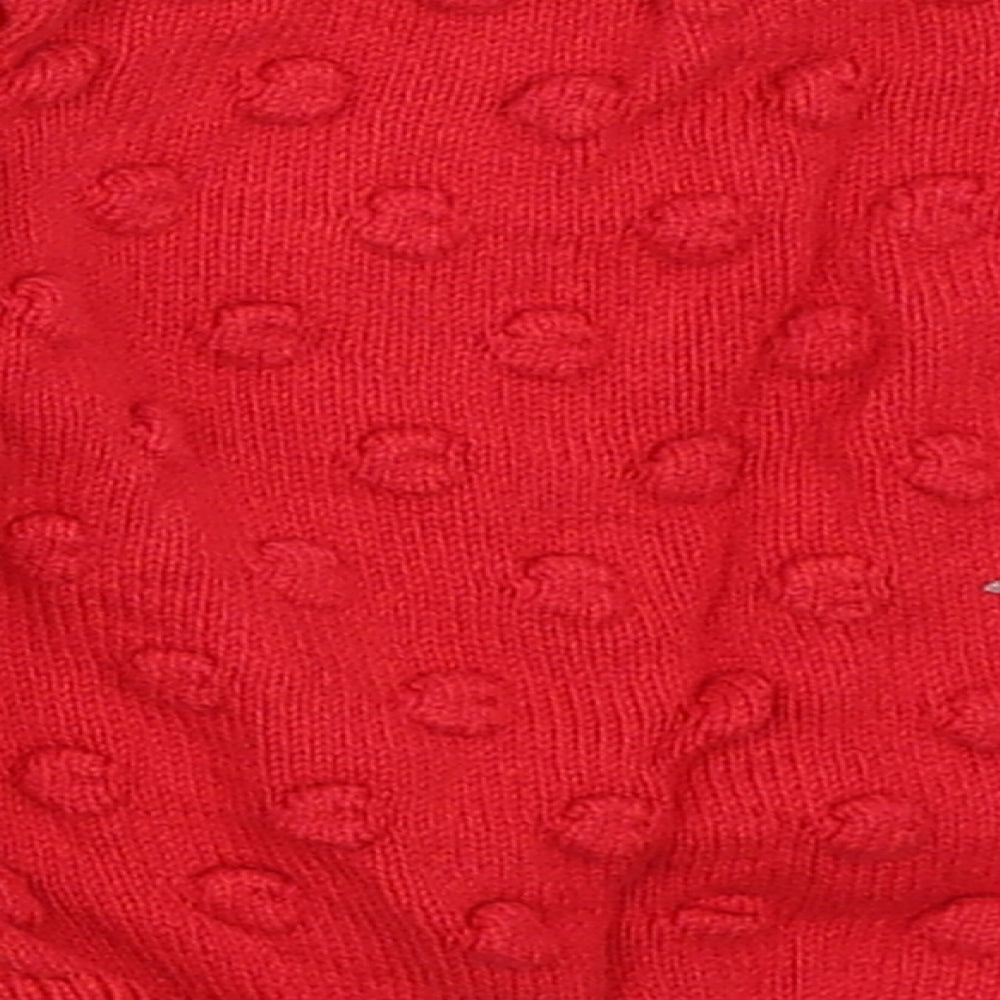 Nutmeg Baby Red Pullover Jumper Size 12-18 Months - christmas