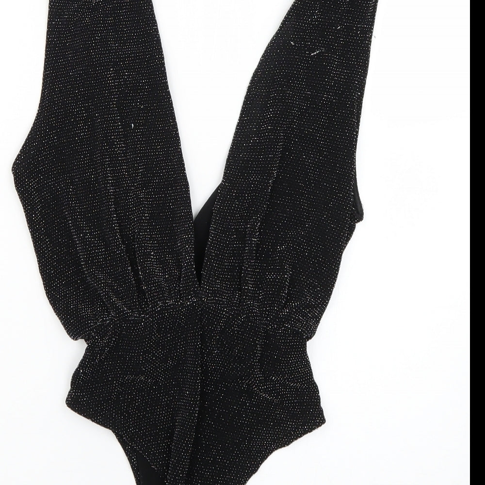 Atmosphere Womens Black Basic Blouse Size 8