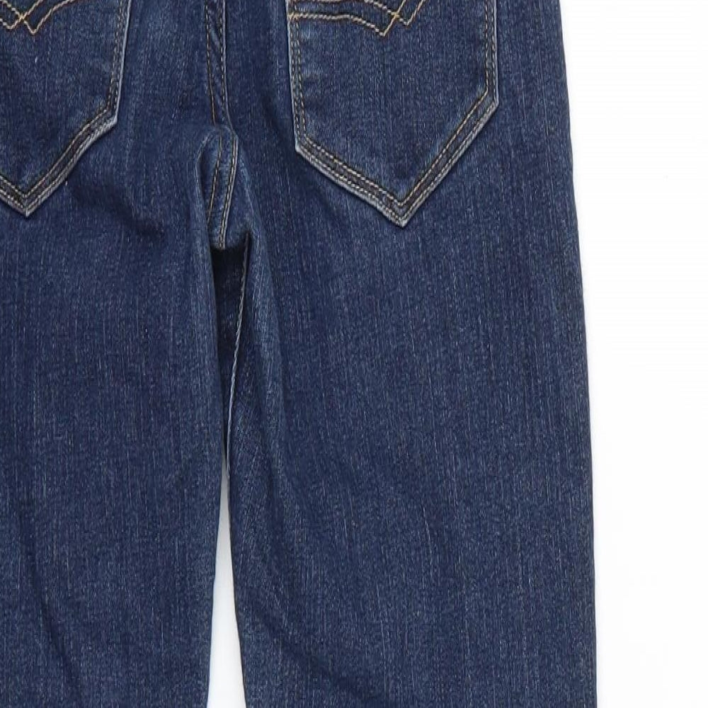 HOOCH Girls Black Skinny Jeans Size 10 Years