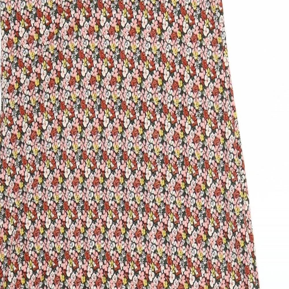 Miss Selfridge Womens Multicoloured Floral Bodycon