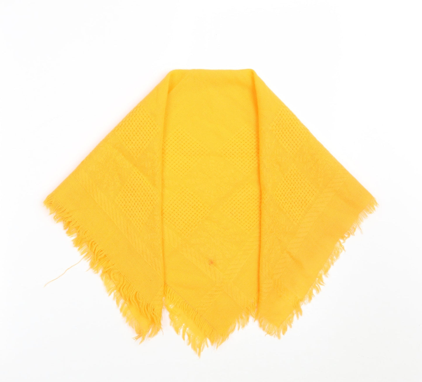 Preworn Womens Orange Scarf