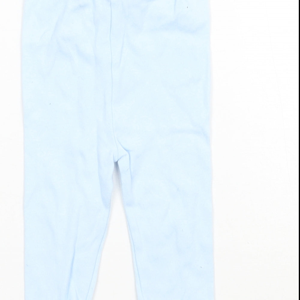 Bebe bonito Baby Blue Capri Leggings Size 0-3 Months