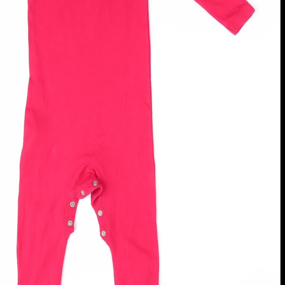 Florence and Fred Boys Red Animal Print Babygrow One-Piece Size 12-18 Months - Reindeer