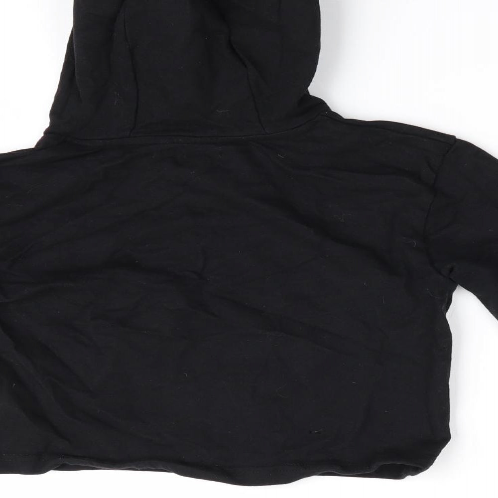 Studio Retail Ltd Girls Black Pullover Hoodie - Fierce Angel