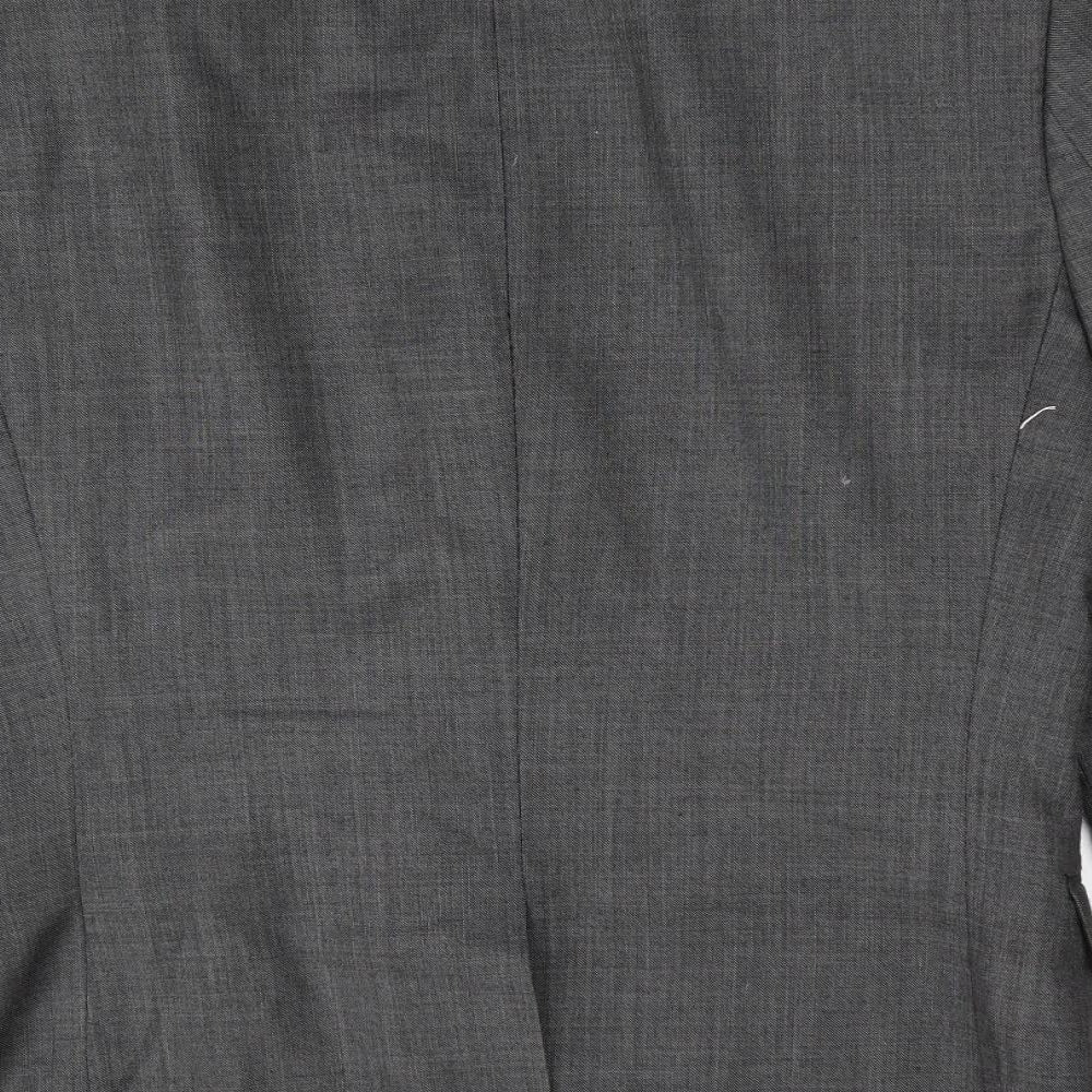 H&M Mens Grey Jacket Blazer Size 36