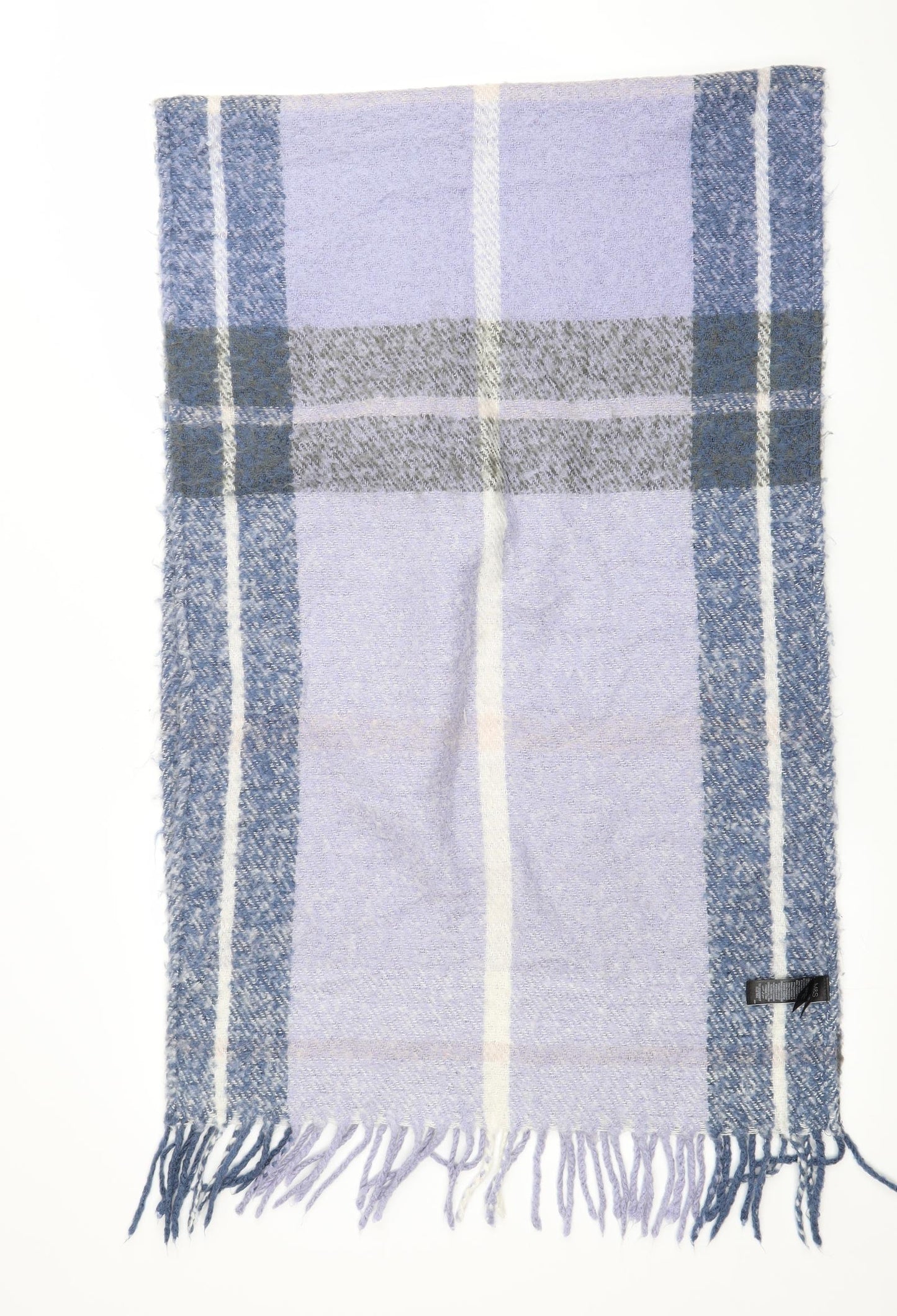 Marks & Spencer Womens Purple Check Shawl/Wrap