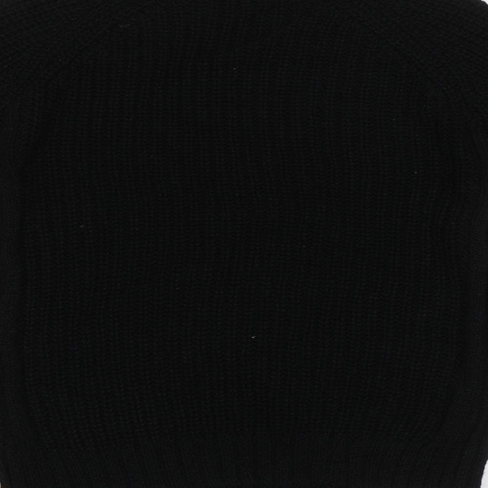Miss E-vie Girls Black Pullover Jumper Size 11-12 Years