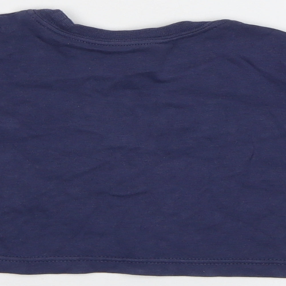 George Baby Blue Basic T-Shirt Size 0-3 Months