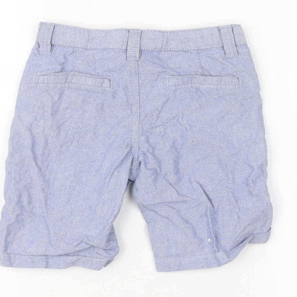 Denim & Co. Boys Blue Chino Shorts Size 5-6 Years