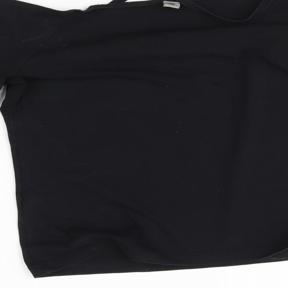 ASOS Womens Black Basic Blouse Size 10