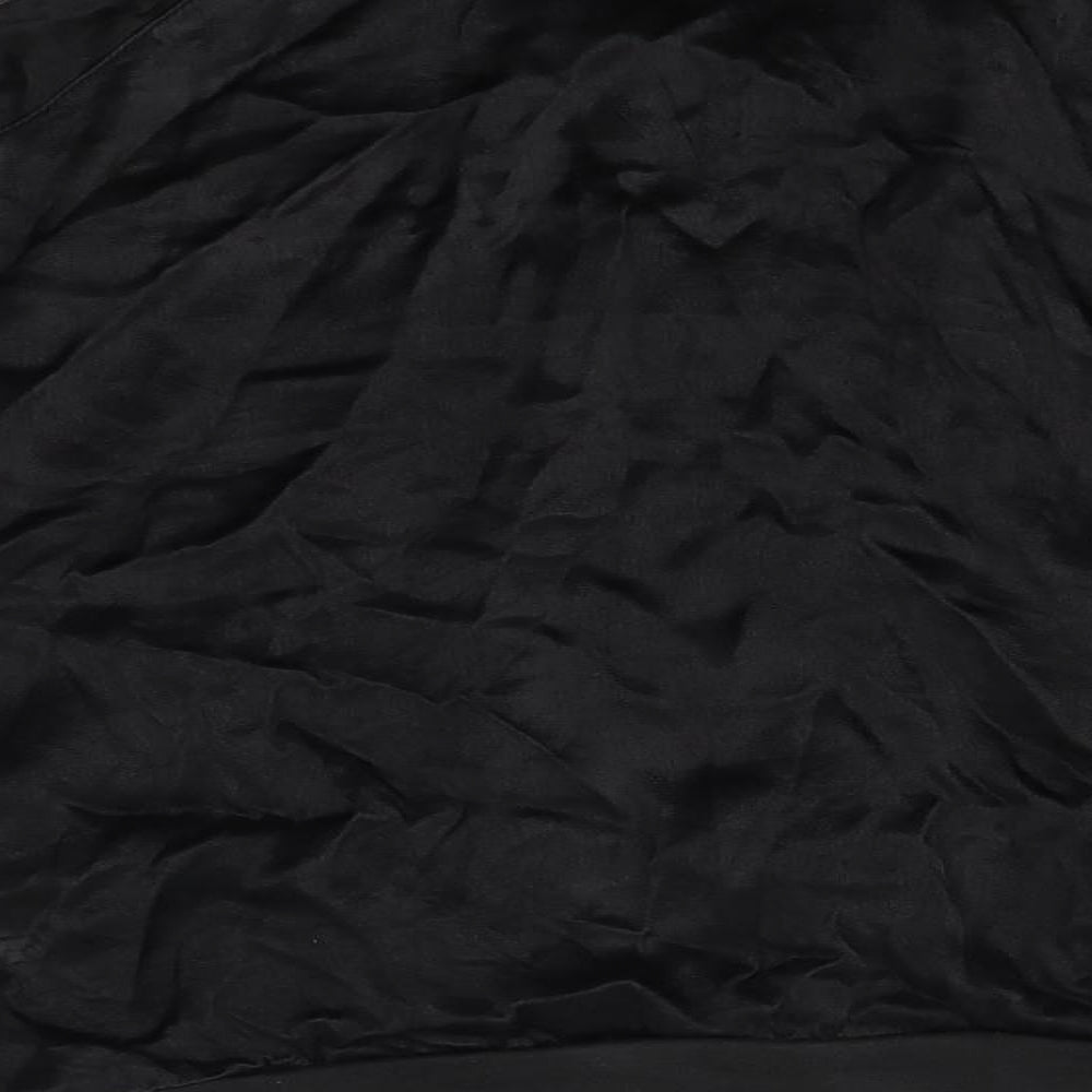 Very Womens Black Full Zip Sweatshirt Size 14