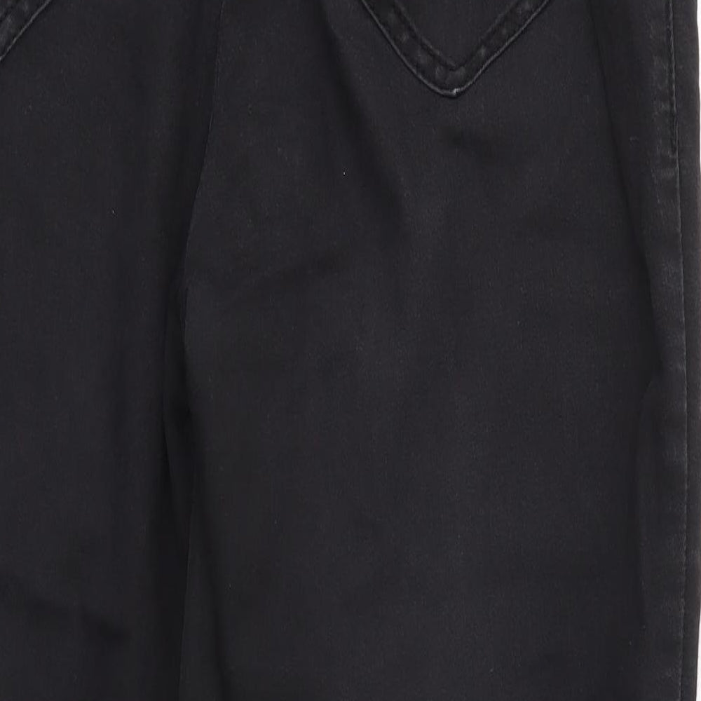 Arcadia Womens Black Trousers Size 16 L27 in - stretch waistband
