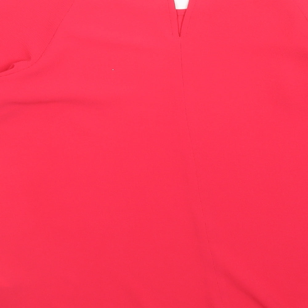 Peacocks Womens Pink Basic Blouse Size 8