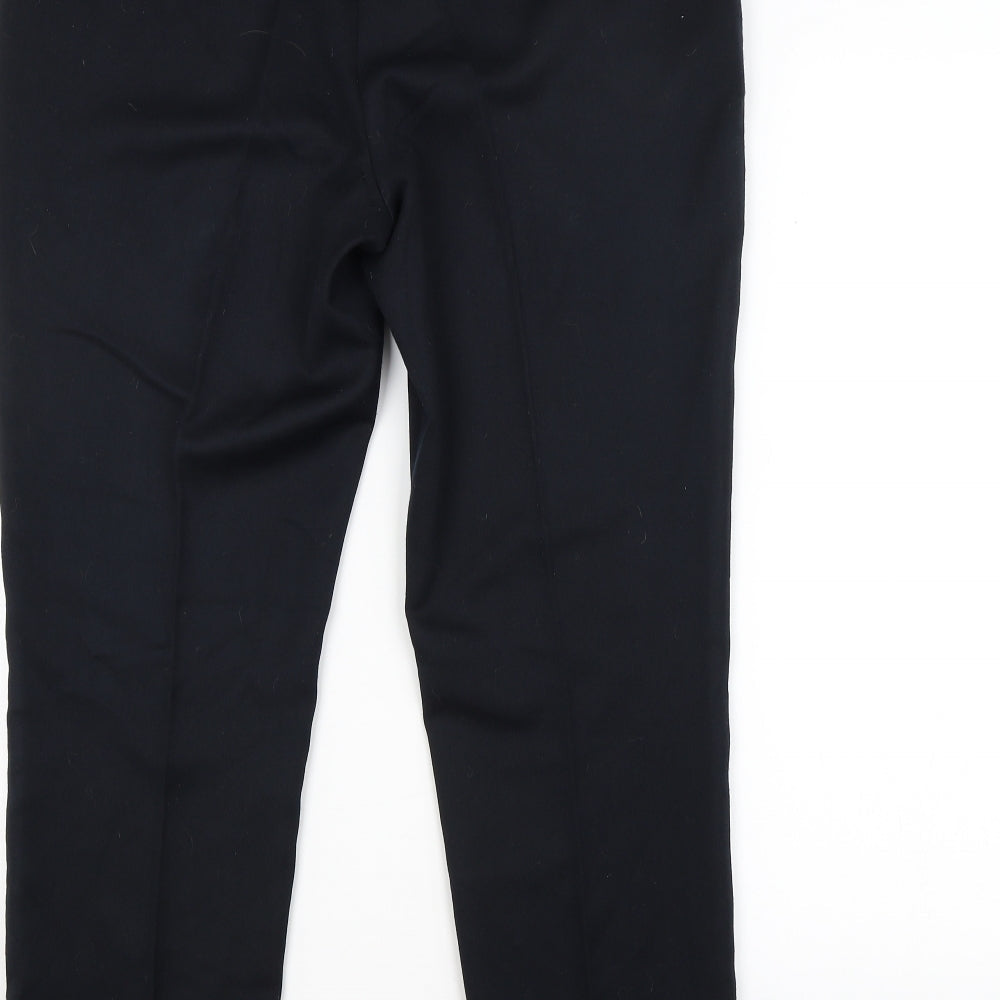 BE VERY Womens Blue Trousers Size 14 L25 in