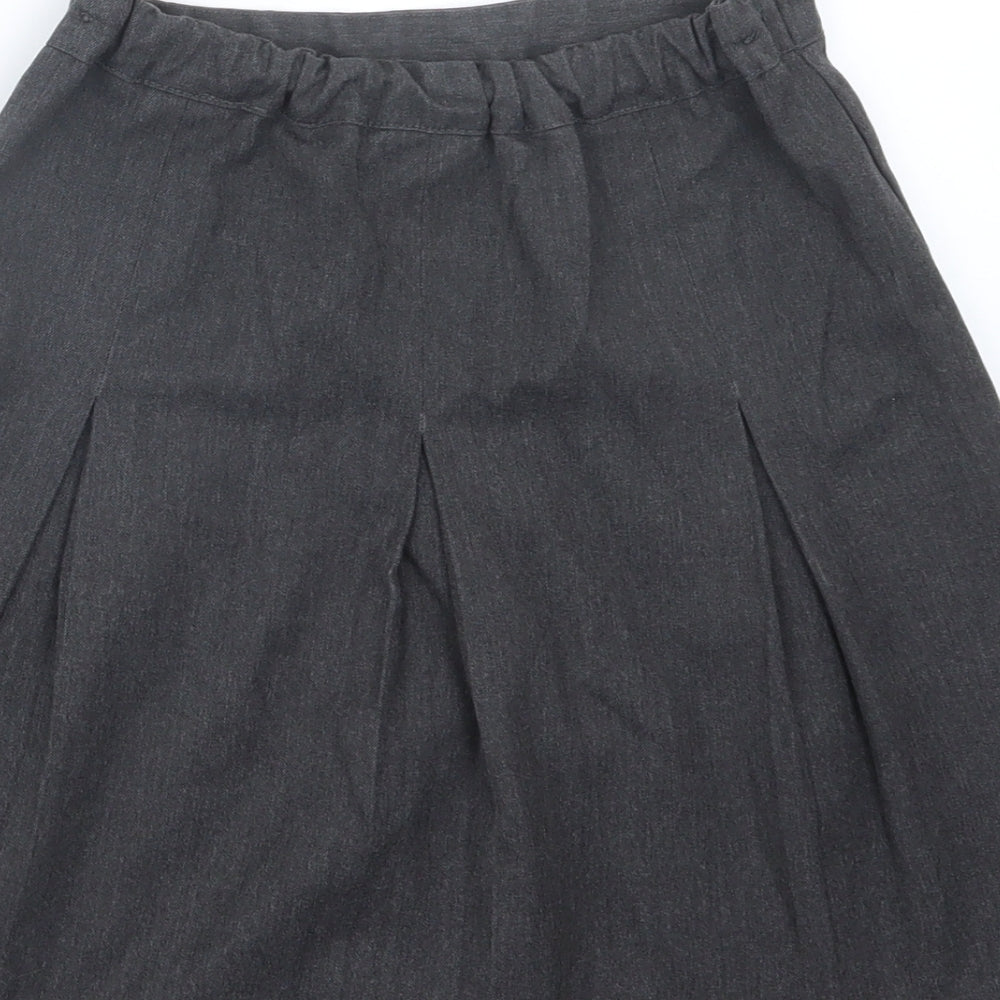 George Girls Grey A-Line Skirt Size 8-9 Years