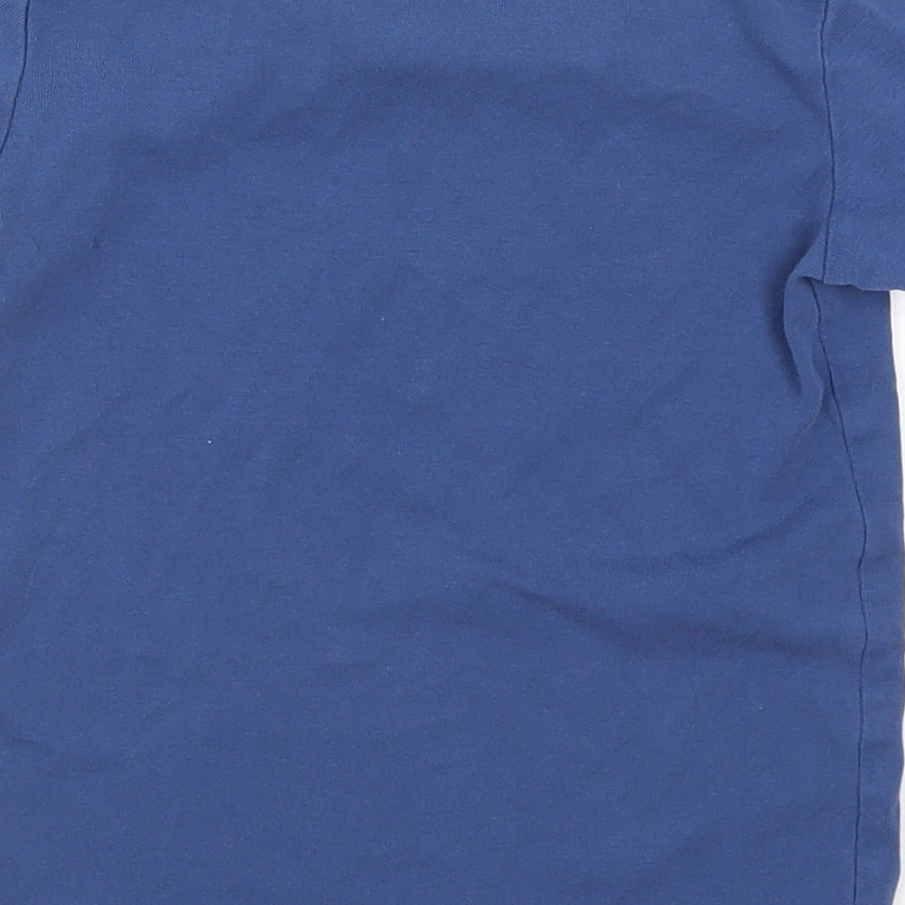 H&M Boys Blue Basic T-Shirt Size 8 Years