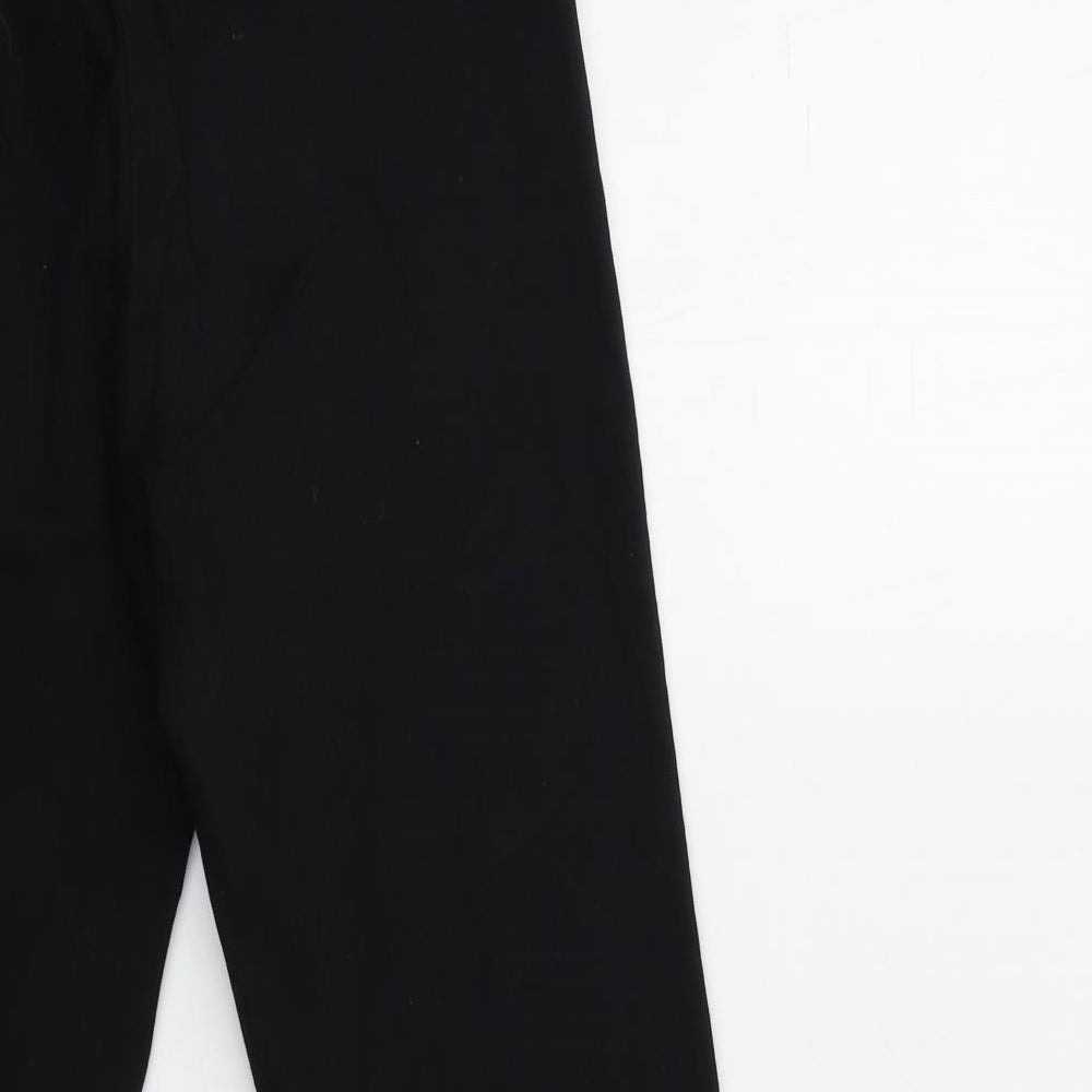 H&M Womens Black Cropped Jeans Size 8 L26 in