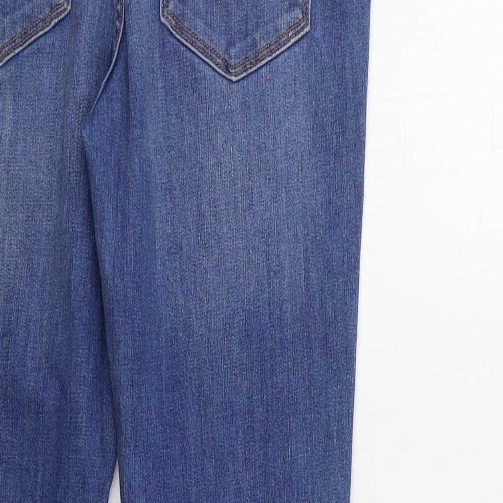 H&M Womens Blue Denim Skinny Jeans Size S L30 in