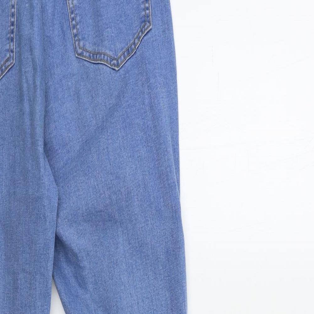 SHEIN Womens Blue Denim Skinny Jeans Size M L27 in
