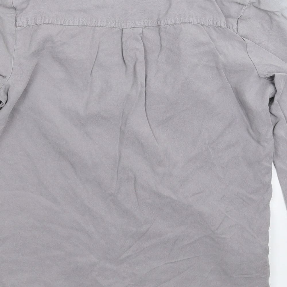 NEXT Womens Grey Basic Blouse Size 10